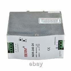 10 Amp Din Rail Switching Power Supply 1PC 240 Watt 24V Corrosion Resistance