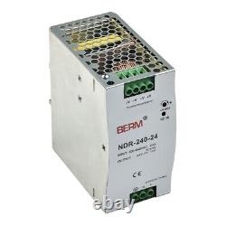 10 Amp Din Rail Switching Power Supply 1PC 240 Watt 24V Corrosion Resistance