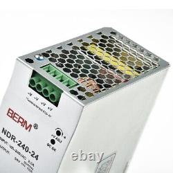 10 Amp Din Rail Switching Power Supply 1PC 240 Watt 24V Corrosion Resistance