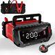 12v 20 Amp Battery Charger And Maintainer With Built-in Power Supply And Spark-f