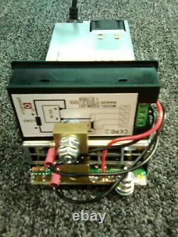 12 Volt adjustable metered 100 amp power supply car audio bench LEDs ham radio