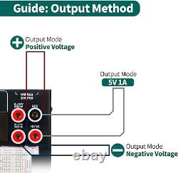1502PBB Breadboard Power Supply Kit with DC +15V -15V Output for Arduino Starter