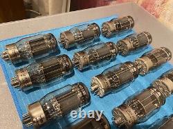 18x 6336B Twin Triode Valves/Tubes for Amps and Power supplies Glenn Croft Stock