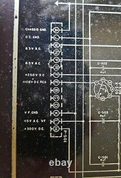 1955 Aeroflex Dual Tube Power Supply Western Electric Tubes Amp Pre Amplifier