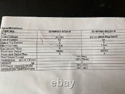 19 Rack Mounted 24Volt 8 Amp Power Supply Centre Model 15-WPS01AC24V
