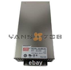 1PC MeanWell DC Power Supply Single Output SE-600-48 48 Volt 12.5 Amp 600 Wat