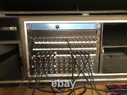 (24) SSL 4000 Series Mic Pre amps racked with power supply XLR IN/OUT