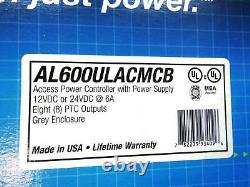 2x New Altronix AL600ULACMCB 12/24VDC, 6Amp, Security Power Controllers & Supply