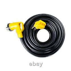 50 foot 50 amp RV 90° Extension Cord Power Supply Cable Trailer Motorhome Camper