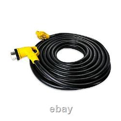 50 foot 50 amp RV 90° Extension Cord Power Supply Cable Trailer Motorhome Camper