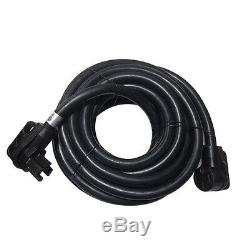 50 foot 50 amp RV Extension Cord Power Supply Cable for Trailer Motorhome Camper
