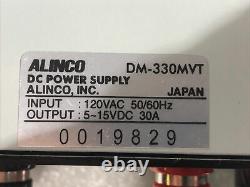 ALINCO DM-330MV Switching Power Supply 5-15VDC 30 Amps