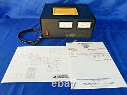 ASTRON RS-35M Power Supply 35 Amp With Separate Volt & Amp Meters