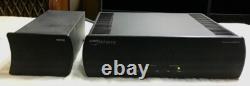 AUDIO ALCHEMY OVERTURE OM 150 Power Amp w PSU 150 Power Supply. Tested