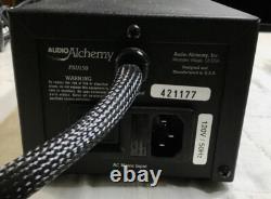 AUDIO ALCHEMY OVERTURE OM 150 Power Amp w PSU 150 Power Supply. Tested