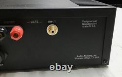 AUDIO ALCHEMY OVERTURE OM 150 Power Amp w PSU 150 Power Supply. Tested