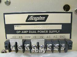 Acopian Op-amp Dual Power Supply Td15-100f Used