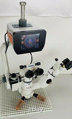 Alcon LuxOR Ophtahlmic Microscope ILLUMIN-i AMP with WiFi Footpedal, Power supply