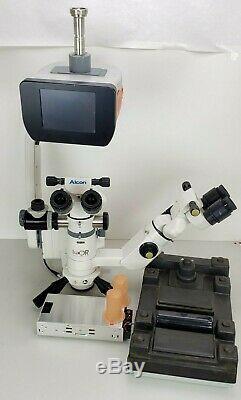 Alcon LuxOR Ophtahlmic Microscope ILLUMIN-i AMP with WiFi Footpedal, Power supply