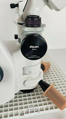 Alcon LuxOR Ophtahlmic Microscope ILLUMIN-i AMP with WiFi Footpedal, Power supply