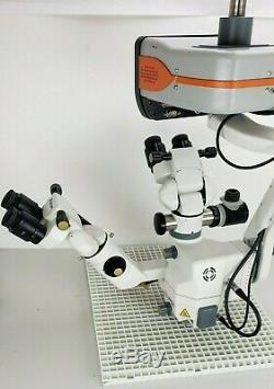 Alcon LuxOR Ophtahlmic Microscope ILLUMIN-i AMP with WiFi Footpedal, Power supply