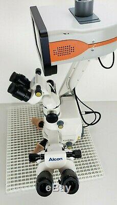 Alcon LuxOR Ophtahlmic Microscope ILLUMIN-i AMP with WiFi Footpedal, Power supply