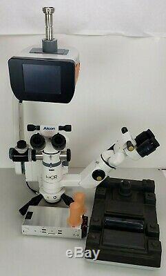 Alcon LuxOR Ophtahlmic Microscope ILLUMIN-i AMP with WiFi Footpedal, Power supply