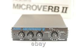 Alesis MicroVerb II Reverb in Original Box with Power Supply Tested Cleaned Works