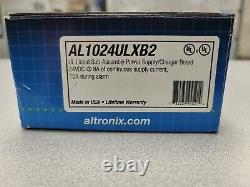 Altronix Power Supply Charger Single Fused Output 24VDC Board AL1024ULXB2 10Amp