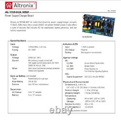 Altronix Power Supply Charger Single Fused Output 24VDC Board AL1024ULXB2 10Amp