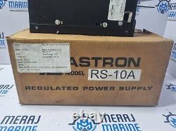 Astron RS-10A Regulated Power Supply Output 13.8 VDC 7.5 AMPS Continuous
