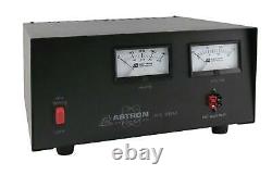 Astron RS-35M-AP Table Top 35 Amp Regulated DC Power Supply with Dual Meters