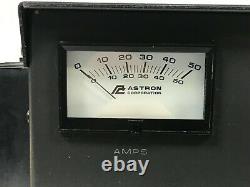 Astron RS-50M 50 Amp DC Power Supply withMeters