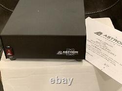 Astron SS-30 Compact Table Top 30 Amp 110/220VAC -12VDC Switching Power Supply