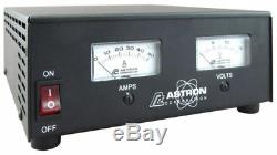 Astron SS-50M 50 Amp Switching Power Supply with Meters - 40 Amp Continuous