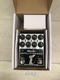 Atomic Ampli-Firebox Guitar Amp Sim Pedal Mint Original Box + Power Supply