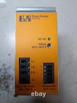 B&R PS3100 3-Phase 24VDC 10 Amp Power Supply