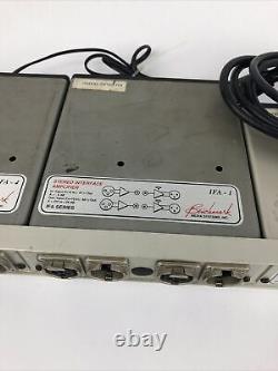 Benchmark IFA -4 Amplifier IFA-1 Interface amp PS-11 Power Supply Module Bundle