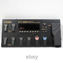 Boss GT-100 Guitar Multi Effects / Amp Processor Effect Pedal with Power Supply