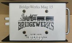 Bridgewerks MAG-15 15 Amp/300VA Deluxe Power Supply G-Gauge USED