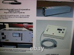 CONTINENTAL ARGON ION LASER POWER SUPPLY A020PS 208VAC/40Amp for A1020 SYSTEM