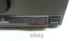 CYRUS TWO integrated amp with internal phonostage and PSX power supply