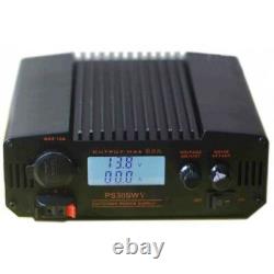 Cb Ham Radio Switching Power Supply LCD Ps30swv 30amp 9-15v 13.8vdc