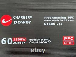 Chargery Power S1500 V2.0 60 Amp 1500W 10-30 VDC Power Supply