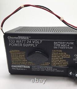 Chemetron 7-010-0502 Fire Systems Power Supply Charger 4 Amp
