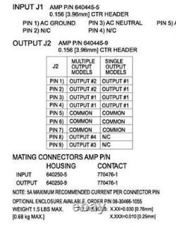 Condor GPC55BG Power Supply. 55 Watts 12 V, 5V Wide Input Range. ROHS