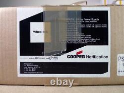 Cooper Wheelock Power-Path NAC Extender Fire Alarm 8Amp Power Supply PS-8E-LP