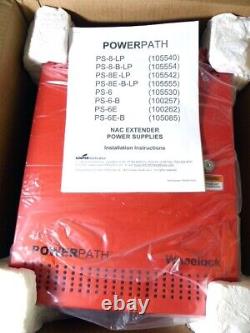 Cooper Wheelock Power-Path NAC Extender Fire Alarm 8Amp Power Supply PS-8E-LP