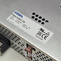 Cosel PBA1500F-24 Enclosed Power Supply 24 Volts 70 Amps Peak 105 amps