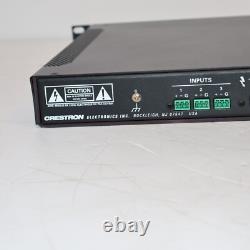 Crestron 3 Channel 80W Amp QMI-AMP3X80SR with Power Supply CNPWSI-75 & Rack Mount